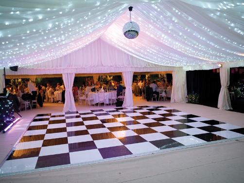 Giant wedding spinning disco ball hire Colchester, Essex