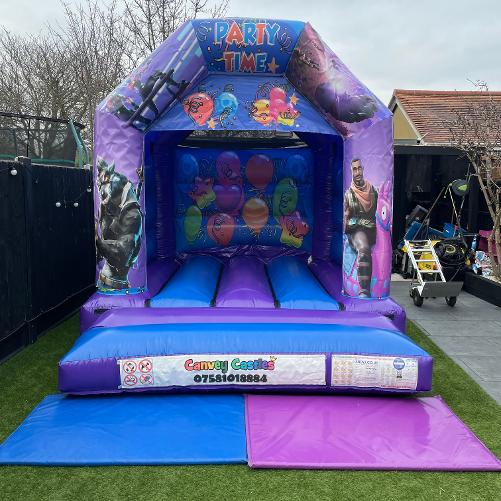 Small Fortnite Bouncy Castle Hire Essex