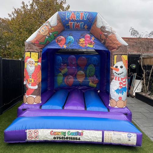 10 x 12ft Small Christmas Bouncy Castle Hire In Essex