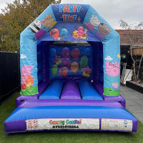 10 x 12ft Small Peppa Pig Bouncy Castle Hire In Essex