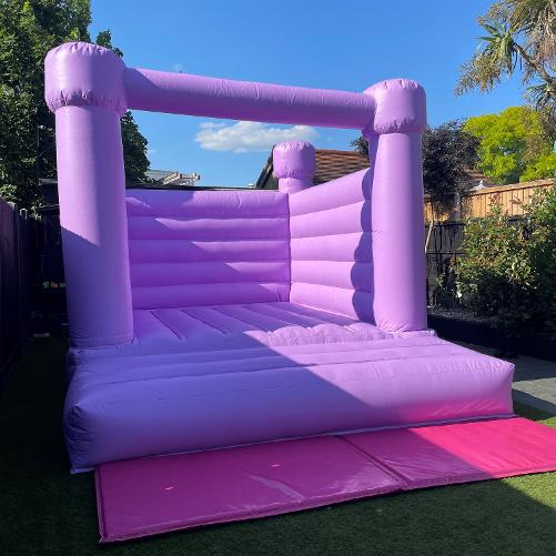 Purple Pastel Bouncy Castle Hire Essex