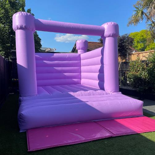 10 x 13ft Medium Purple Pastel Bouncy Castle Hire In Essex
