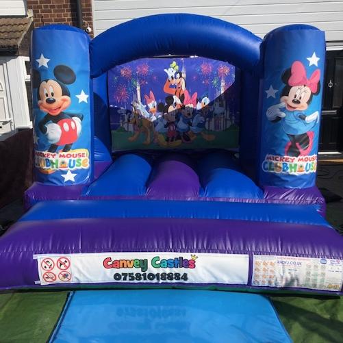 Small Mickey Mouse Castle Hire Essex