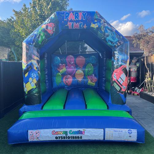 10 x 12ft SmallHot Wheels Bouncy Castle Hire In Essex