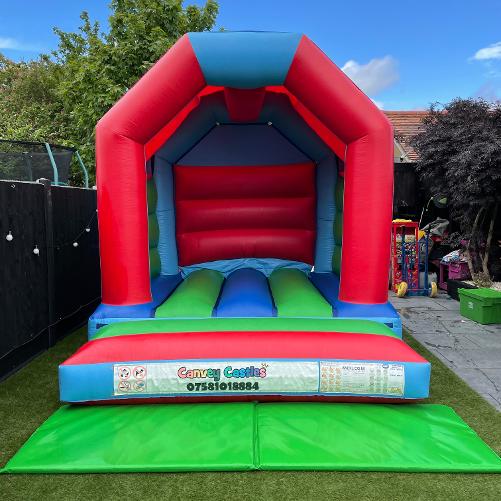 Multicloured Small Inflatable Bouncy Castle Hire In Essex
