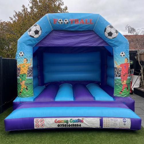 12 x 12ft Medium Football Bouncy Castle Hire In Essex