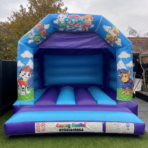 12 x 12ft Medium Paw Patrol Bouncy Castle Hire In Essex