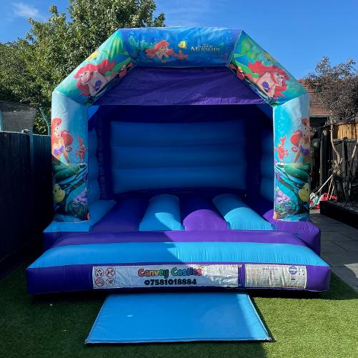 12 x 12ft Medium My Little Mermaid Bouncy Castle Hire In Essex