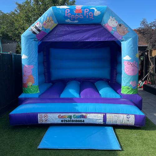 12 x 12ft Medium Peppa Pig 2 Bouncy Castle Hire In Essex