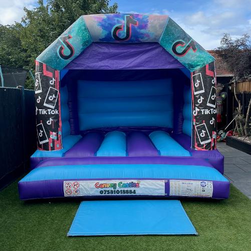 12 x 12ft Medium Tik Tok Bouncy Castle Hire In Essex