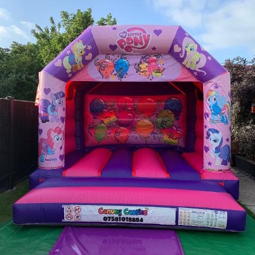 12 x 12ft Medium My Little Pony Bouncy Castle Hire In Essex