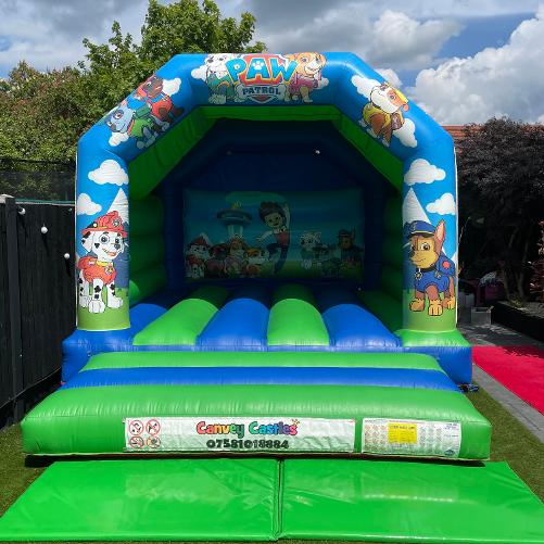 Medium Paw Patrol Bouncy Castle.