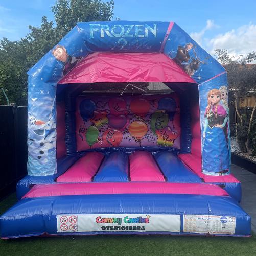 12 x 12ft Medium Frozen 2 Bouncy Castle Hire In Essex