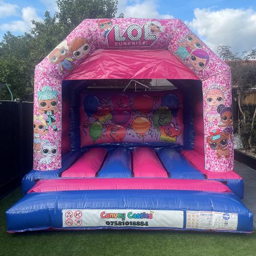 12 x 12ft Medium LOL DOLL Bouncy Castle Hire In Essex