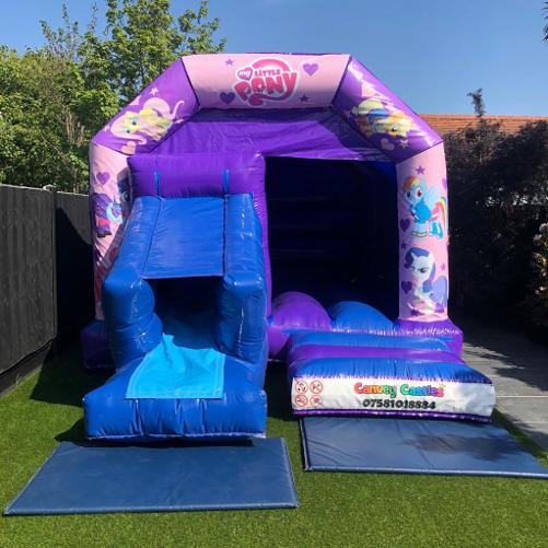 12ft x 17ft My Little Pony Slide Combo Bouncy Castle Essex 