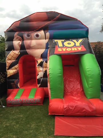 Toy Story Slide Combo Castle Hire In Essex