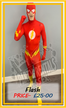 Flash Costume Hire In Essex