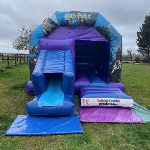 Harry Potter Slide Bouncy Castle Inflatable Hire Essex