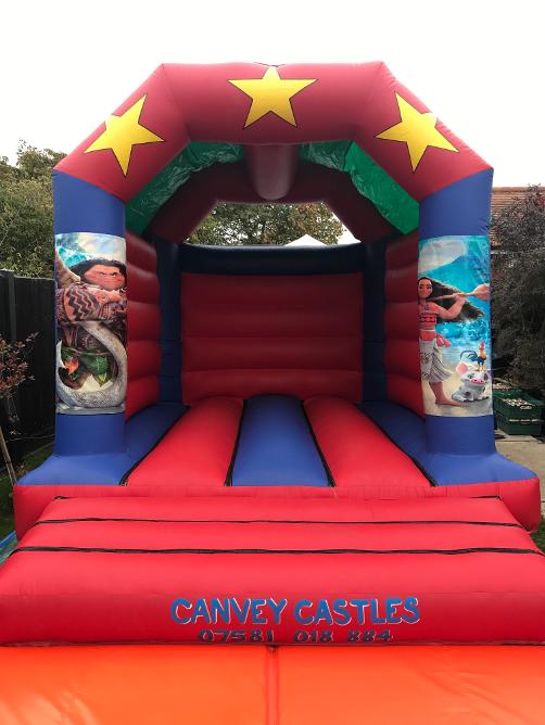 11 x 13ft Medium Moana Bouncy Castle Hire In Essex