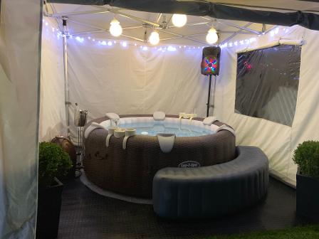 Portable Luxury Hot Tubs for Hire Around Essex County.