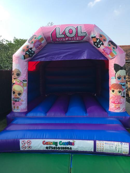 12 x 12ft Medium LOL Dolls Surpirse One Bouncy Castle Hire In Essex