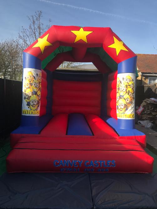 11 x 13ft Medium Minions Bouncy Castle Hire In Essex