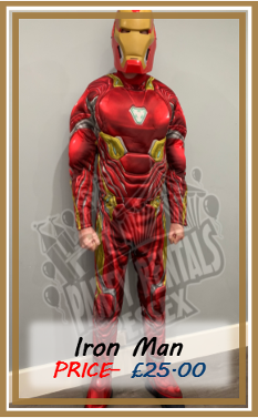 Iron Man Costume Hire Essex