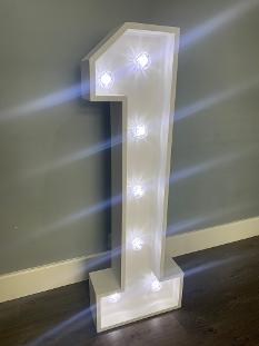 Light Up Number Hire In Essex