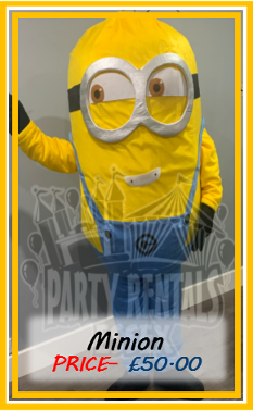 Minion Mascot Costume Hire In Essex