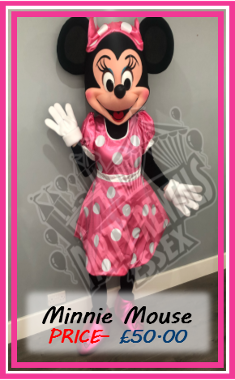 Minnie Mouse Mascot Costume Essex