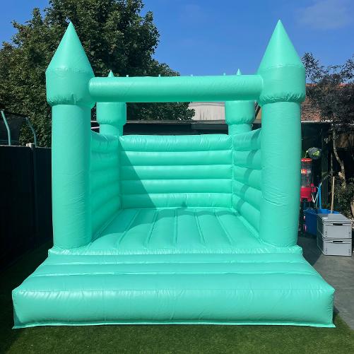 Green Pastel Bouncy Castle Hire Essex