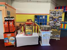 Popcorn Machine Setup at Party in Soft Play Center Essex