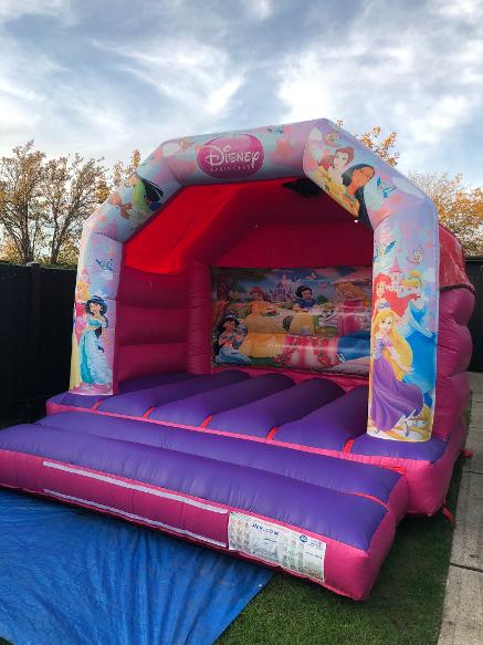 12 x 12ft Medium Disney Princess Bouncy Castle Hire In Essex