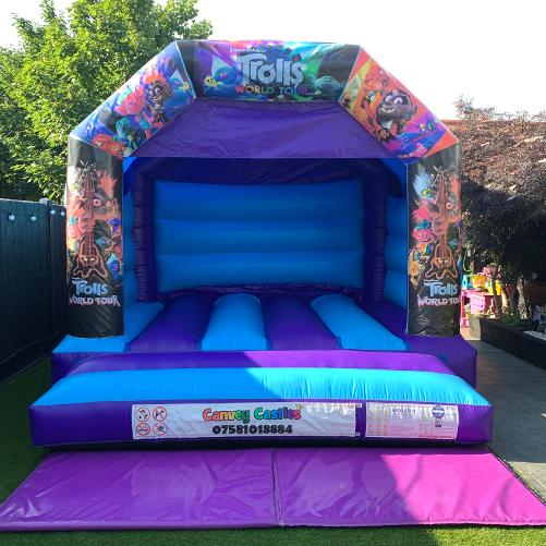 12 x 12ft Medium Trolls World Tour Bouncy Castle Hire In Essex