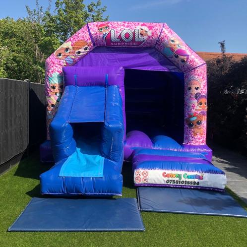 12ft x 17ft LOL Surprise Slide Combo Bouncy Castle Essex 